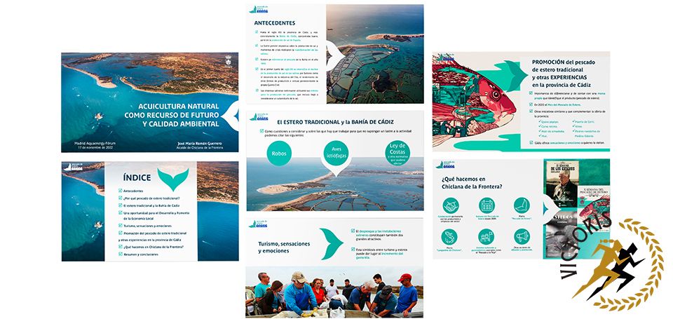 Diseño de presentación. Ayuntamiento de Chiclana.