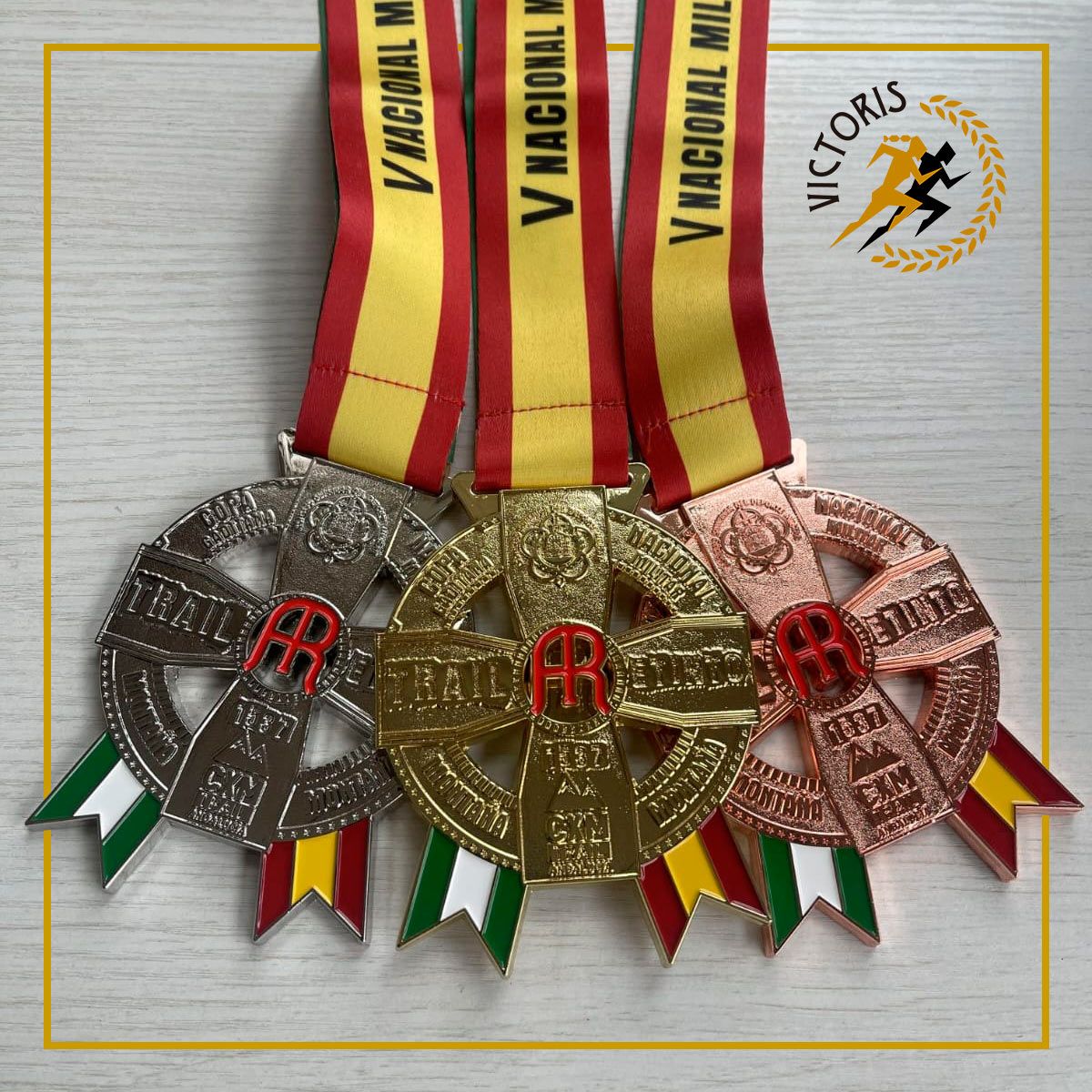 Medallas Podium Trail Retinto 2024.